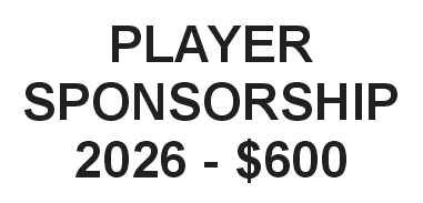 SNR Player Sponsor 2026 - $600 (includes fees)